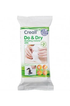 Πηλός Creall Do & Dry Λευκός 500gr.